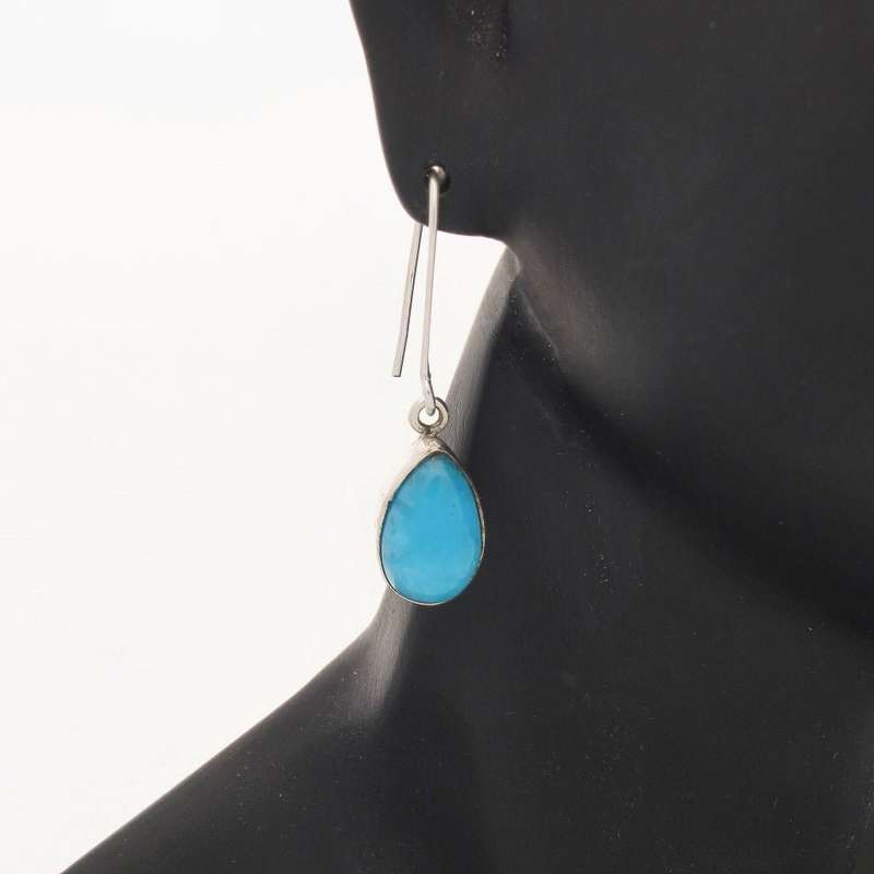 Smithsonite Sterling Silver Earrings