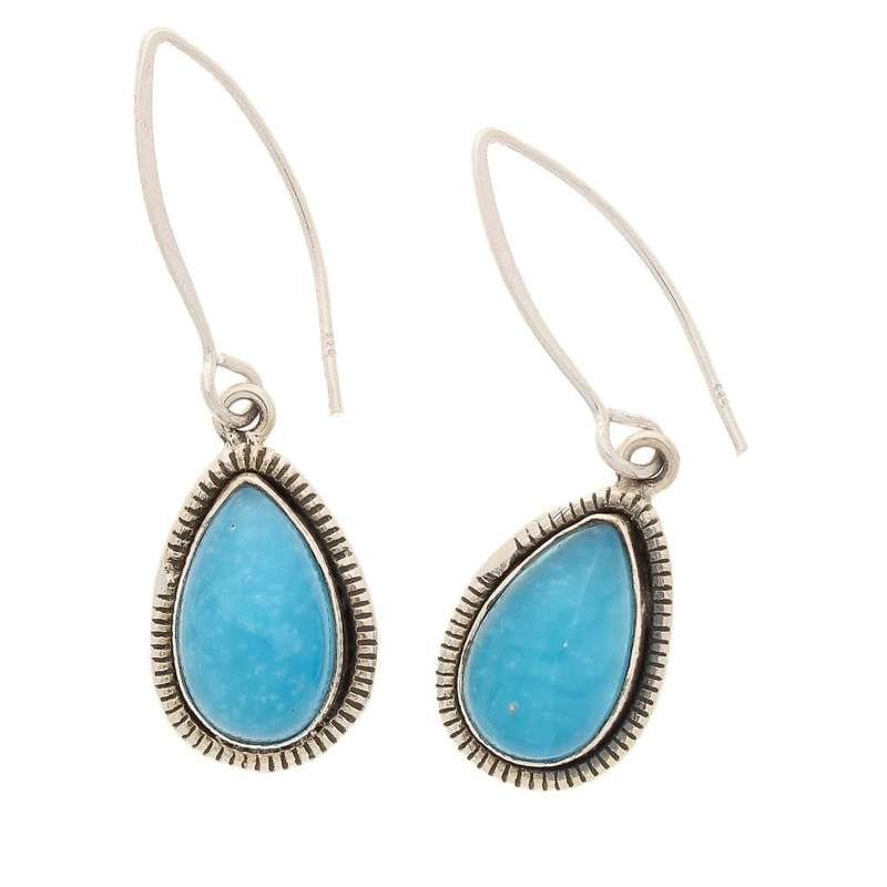 Smithsonite Sterling Silver Earrings