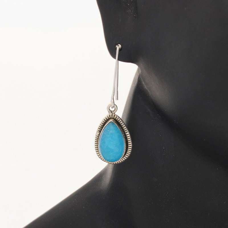 Smithsonite Sterling Silver Earrings