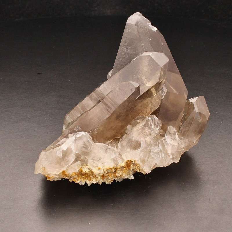 Smoky Quartz Cluster (Steinkopf) - Grounding Energy