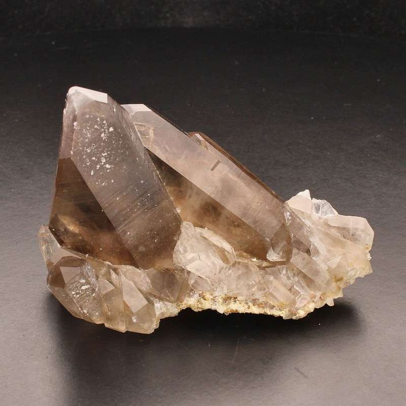 Smoky Quartz Cluster (Steinkopf) - Grounding Energy