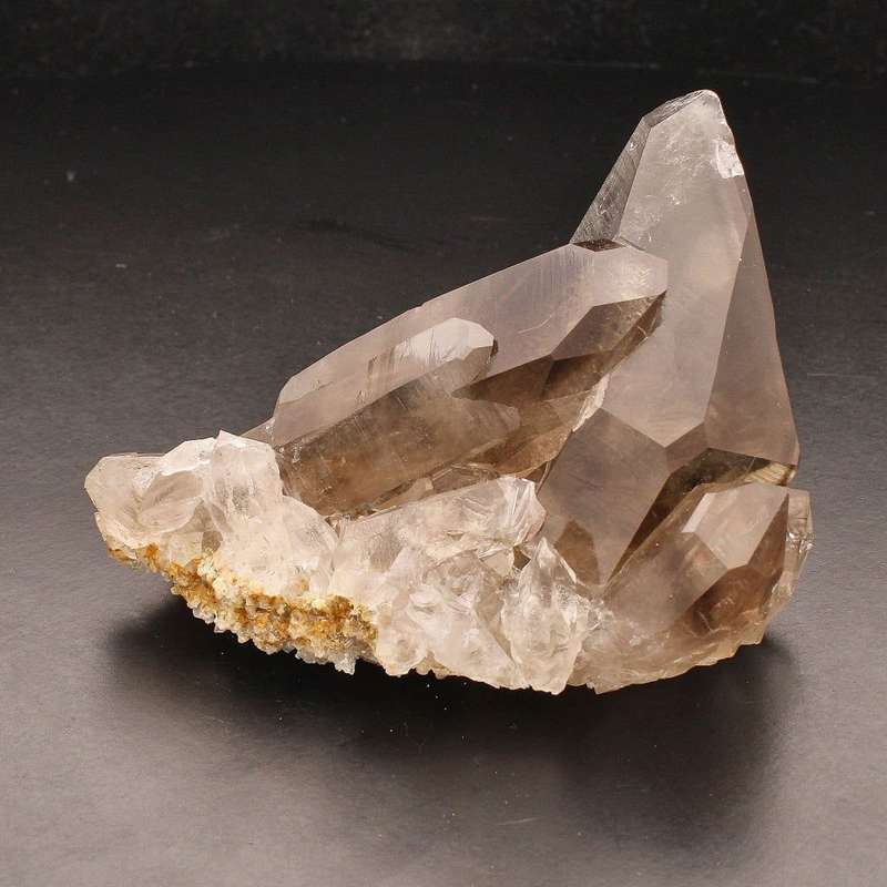 Smoky Quartz Cluster (Steinkopf) - Grounding Energy