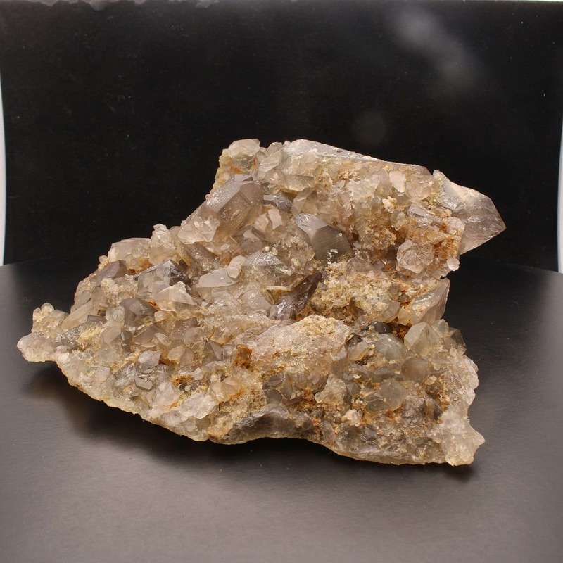 Smoky Quartz Large Cluster (Steinkopf)