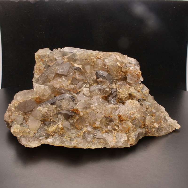 Smoky Quartz Large Cluster (Steinkopf)