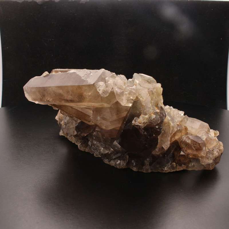 Smoky Quartz Large Cluster (Steinkopf)