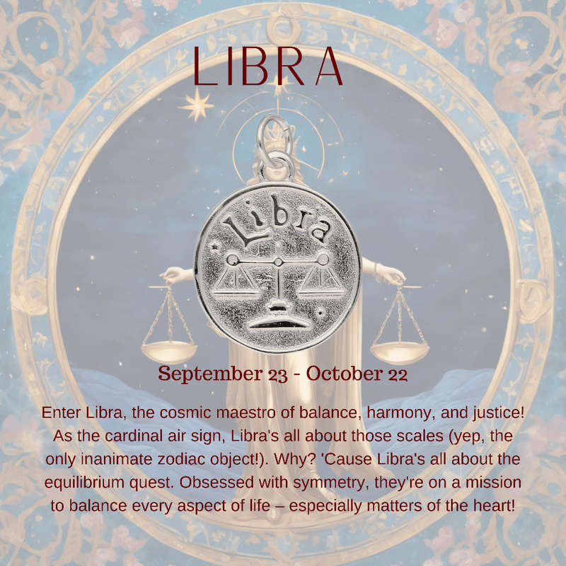 Libra Constellation Necklace: 23 September - 22 October