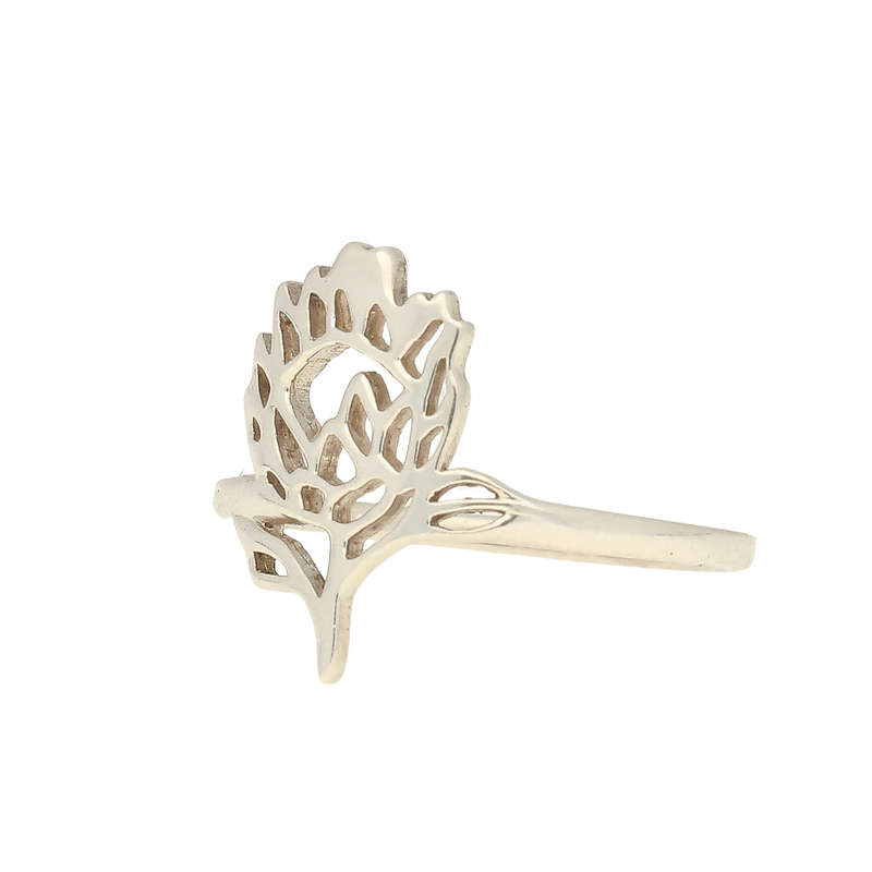 Sterling Silver Protea Ring