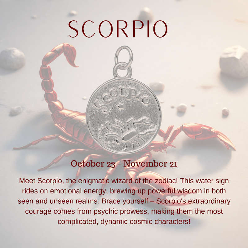 Scorpio Constellation Necklace: 23 October - 21 November