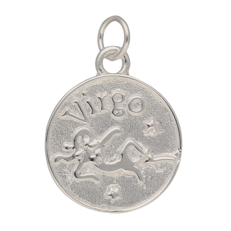 Sterling Silver Virgo Necklace