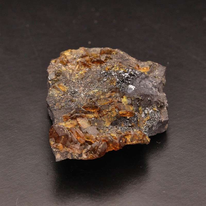 Sturmanite on Manganese, Nchwaning Mine