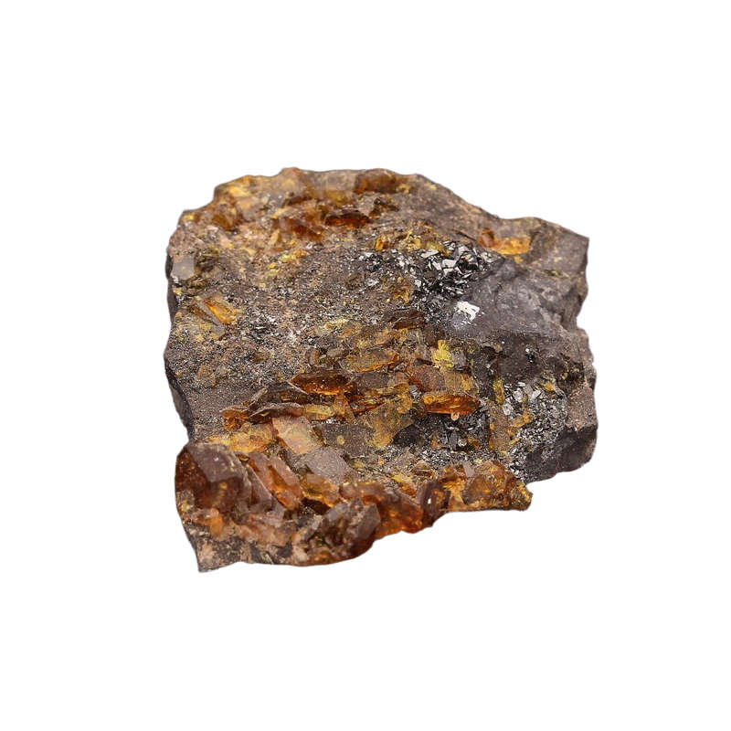 Sturmanite on Manganese, Nchwaning Mine