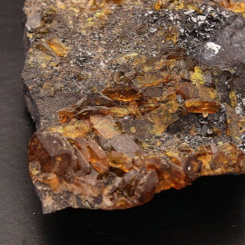 Sturmanite on Manganese, Nchwaning Mine