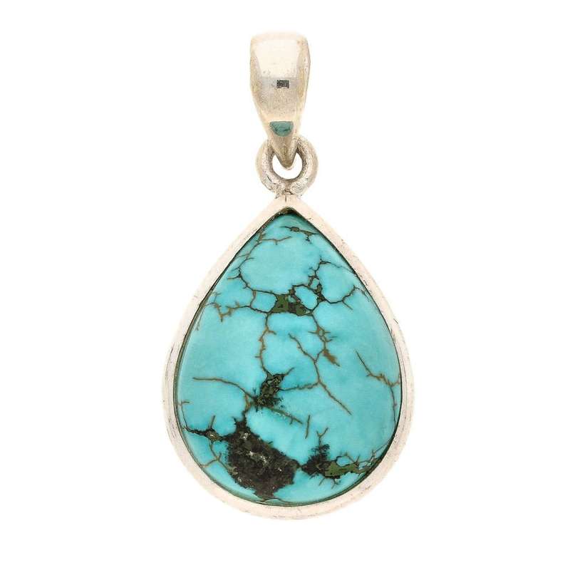 Turquoise Temptation: Sterling Silver Serenity Necklace