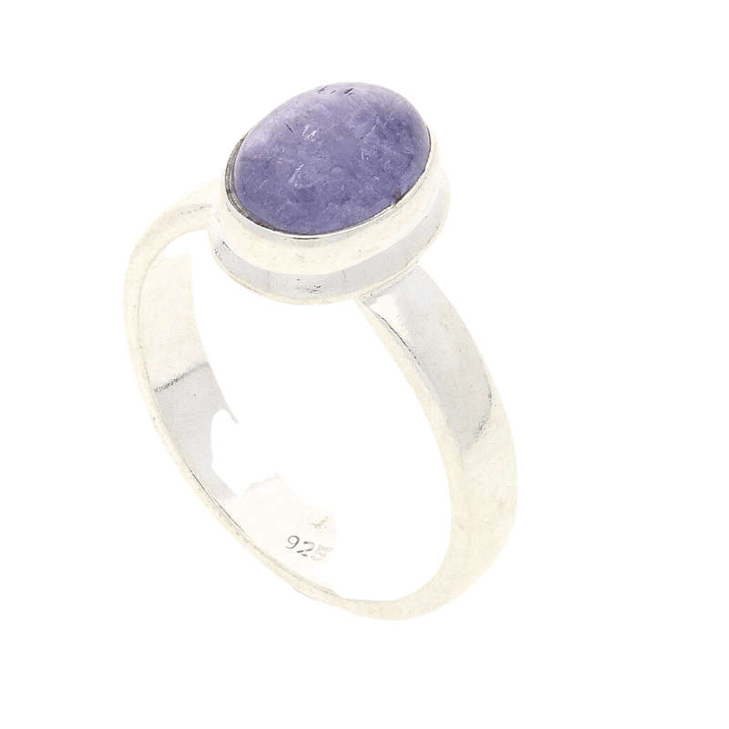 Whispering Beauty Tanzanite Silver Ring