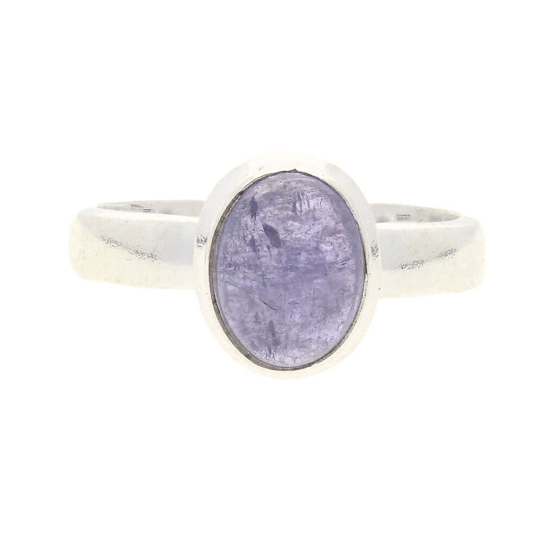 Whispering Beauty Tanzanite Silver Ring