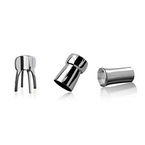 Vagnbys Champagne Set - Twister and Pourer and Stopper