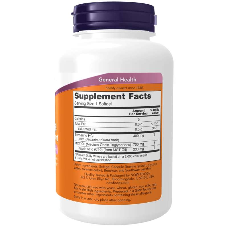 NOW Foods-Berberine (90 soft gels)