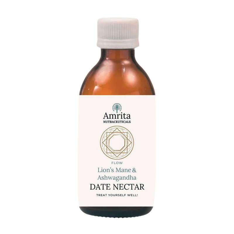 Amrita Infused Date Nectar(Lions Mane & Ashwagandha)