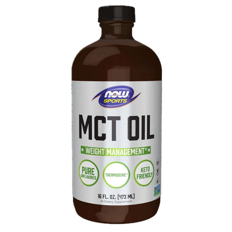 NOW Sports MCT Oil Liquid - 473ml
