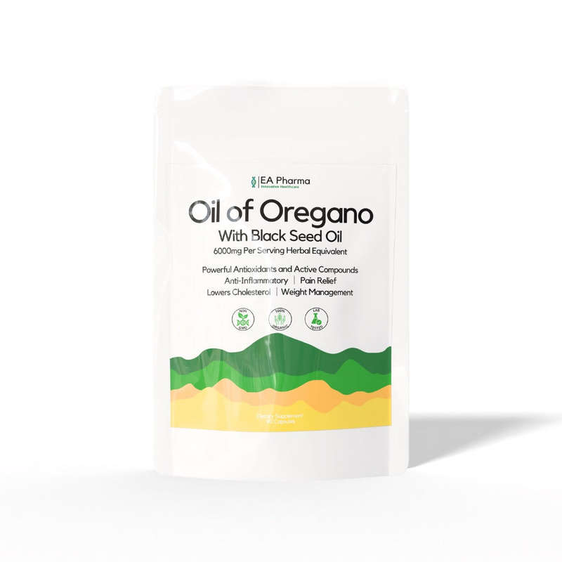 EA Pharma - Oil of Oregano with Blackseed Oil