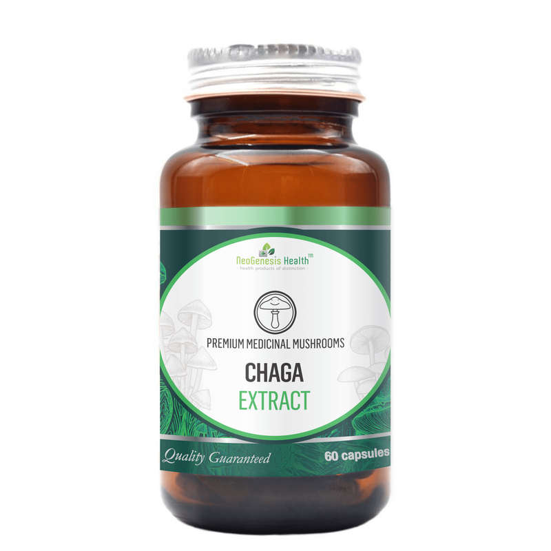 NeoGenesis -Chaga Mushroom Extract (60 Caps)