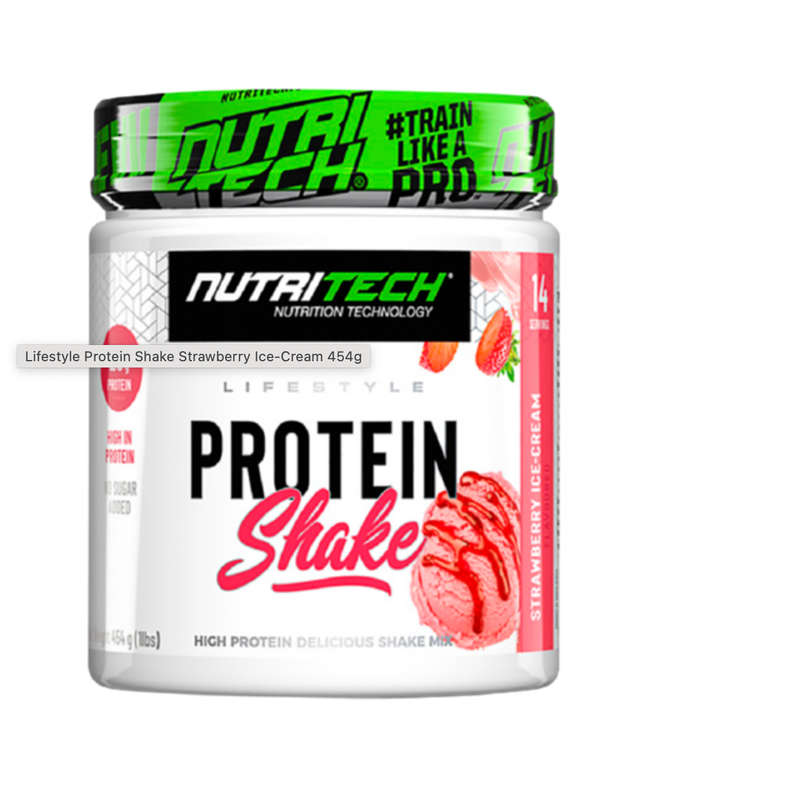 Nutritech Protein Shake - Strawberry Ice-Cream Flavour