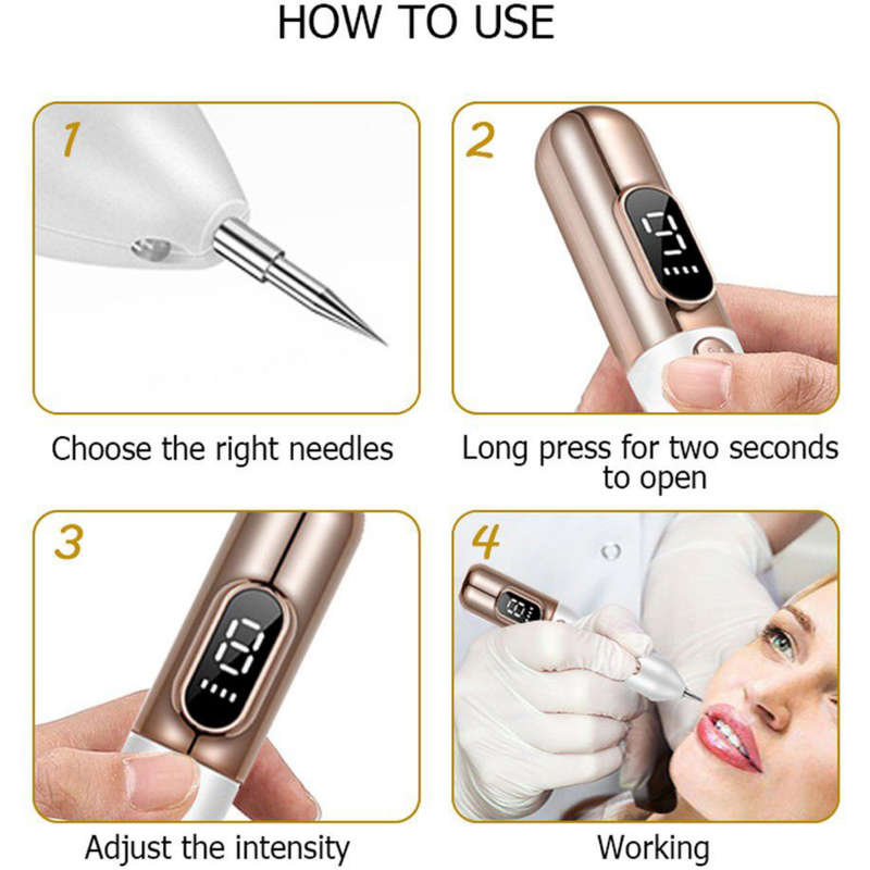 LCD Laser - mole, freckle and Wart remover pen