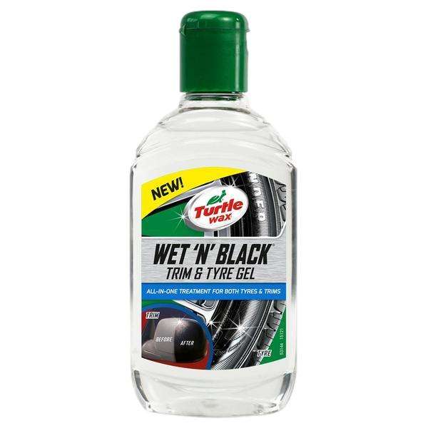 Turtle Wax Wet And  Black Trim & Tyre Gel