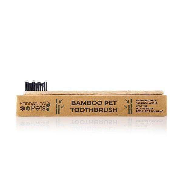 Natura Pets Bamboo Pet Toothbrush for Dogs