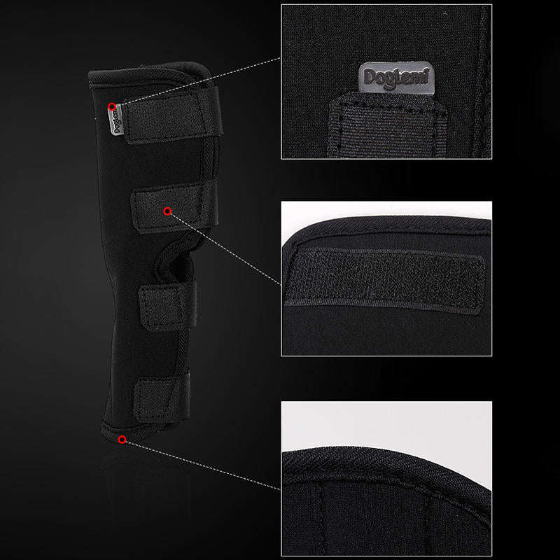 Dog Hock Braces Pet Supportive Rear Dog Compression Leg Joint Wrap Protects Wounds and Injury - S