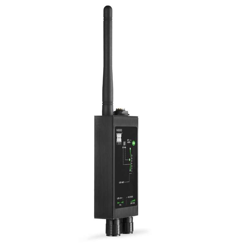 M8000 1MHz-12GH Radio Signal Detector FBI GSM RF Auto Signal Camera Detector GPS Tracker Finder w...
