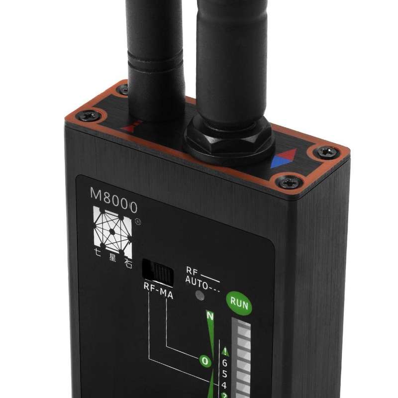 M8000 1MHz-12GH Radio Signal Detector FBI GSM RF Auto Signal Camera Detector GPS Tracker Finder w...
