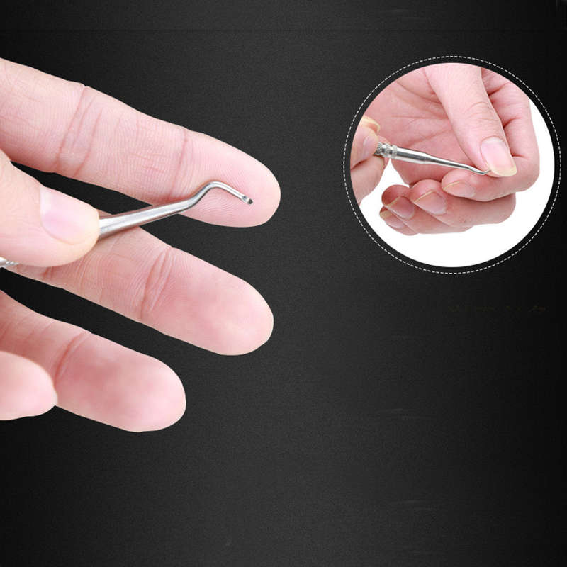 Y.F.M Professional Ingrown Toe Nail Lifter File Dual Double Ended Correction Tool Pedicure Manicu...