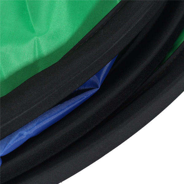 Green/Blue 2-in-1 Background Panel Popup Backdrop Reversible Collapsible Screen