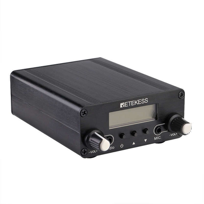 Retekess TR508 FM Transmitter For Drive-in Church FM Transmitter Wireless Broadcast Stereo Statio...