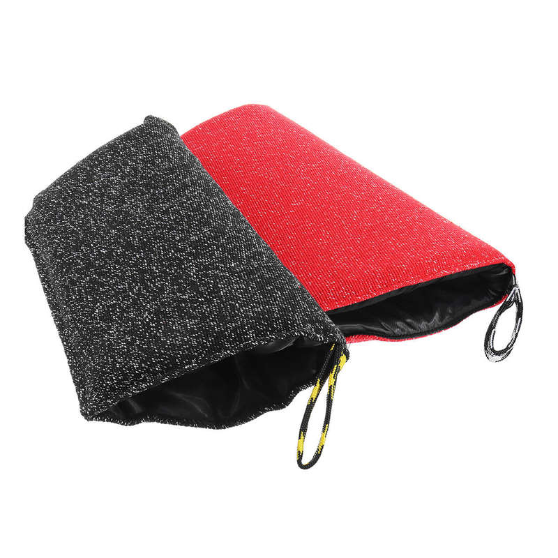 Jute Dog Bite Arm Sleeve Guard  for Training Guard Dog Chewing Protection - Red