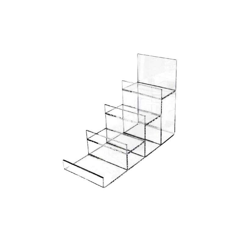 Tiered Perspex Display Pedestals