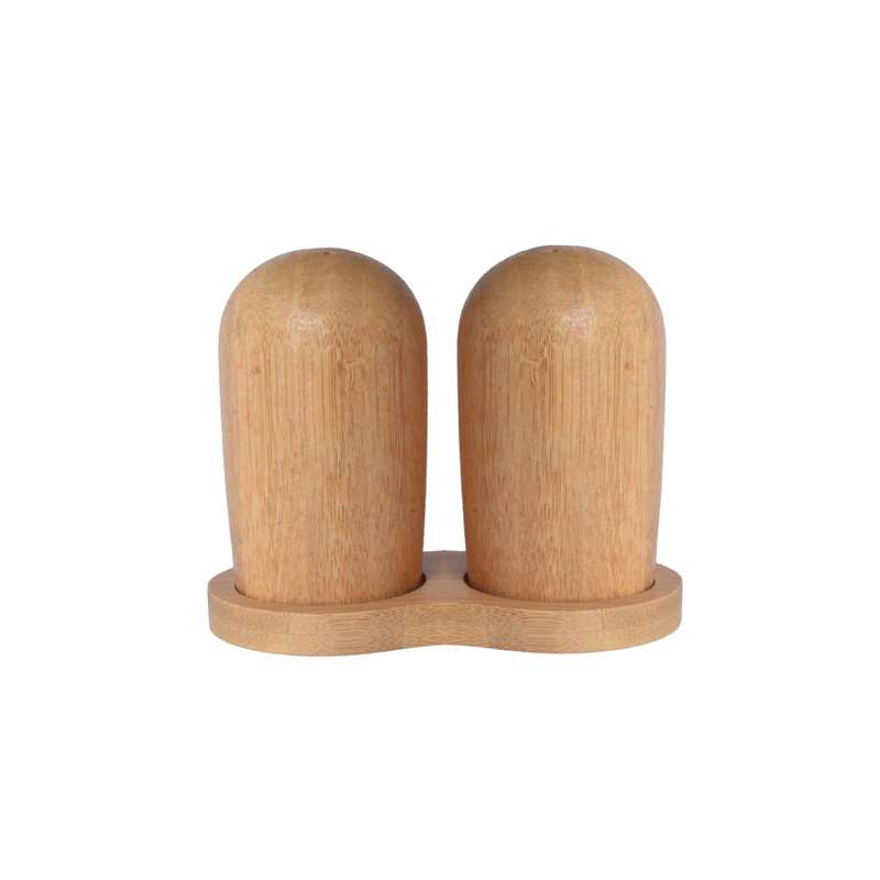 Bamboo Salt & Pepper Shaker Set