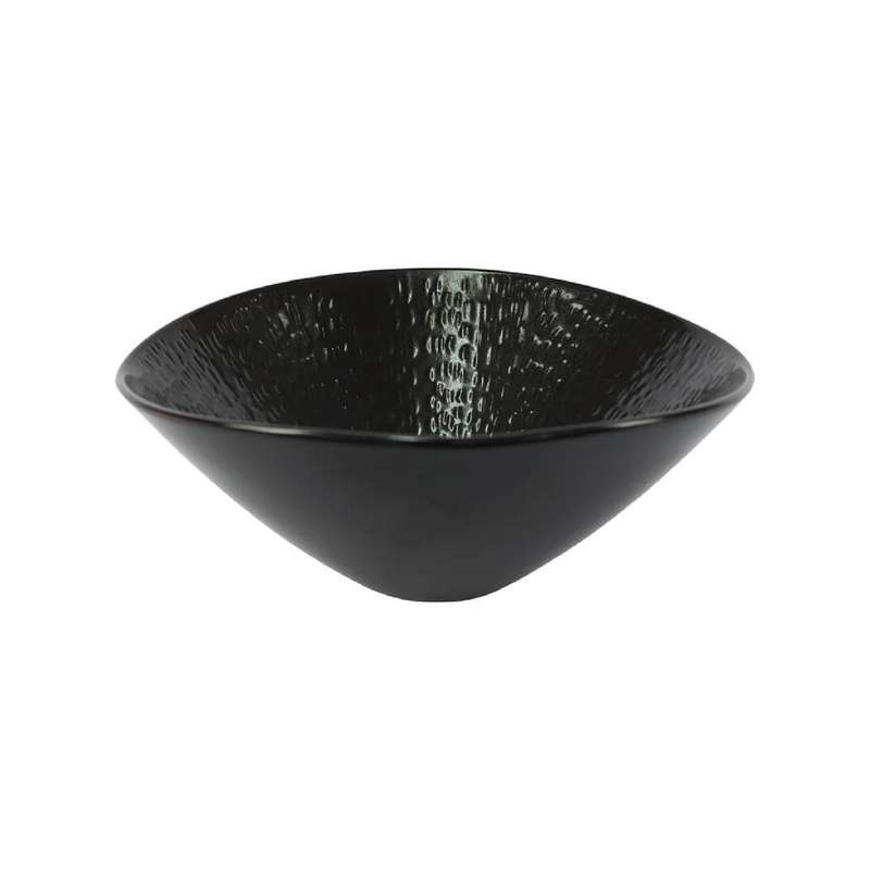 Black Ceramic Bowl