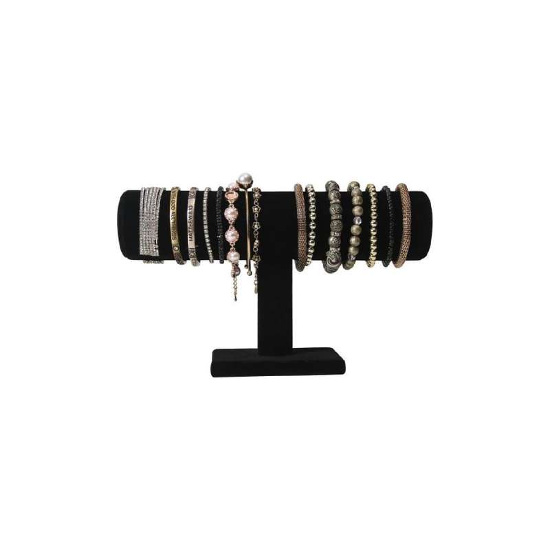 Black Velvet Bracelet Display Bar