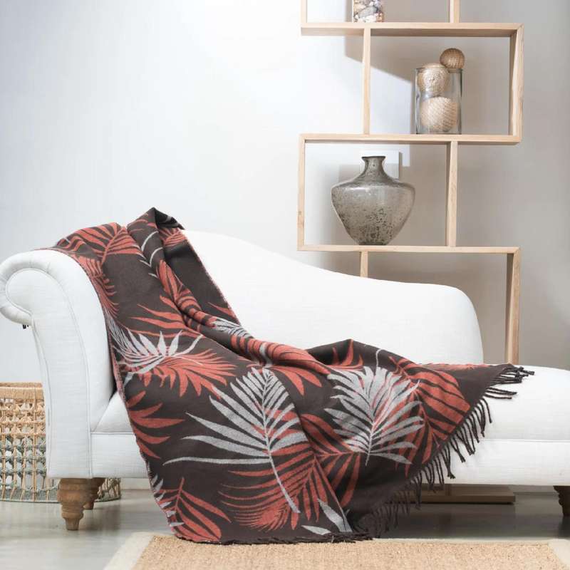 Cocoa & Cinnabar Knysna Throw