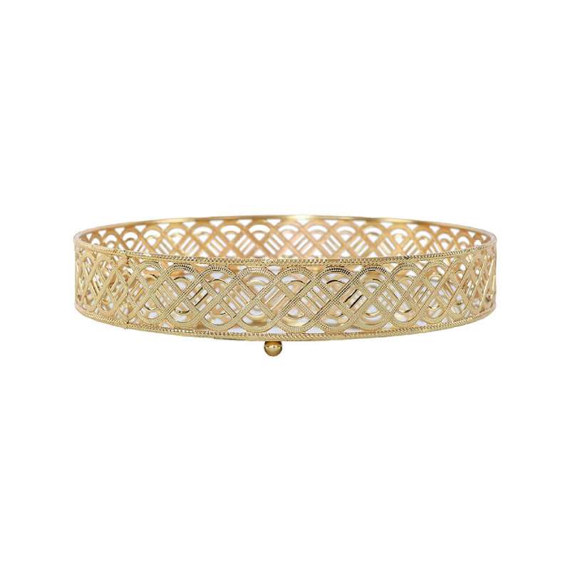 Decorative Round Gold Mirror