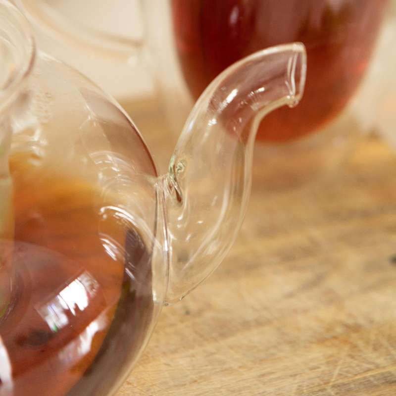 Glass Teapot with Removable Infuser