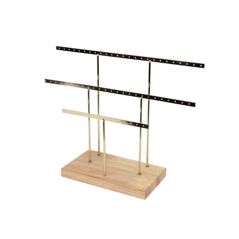 Gold Tiered Earring Holder