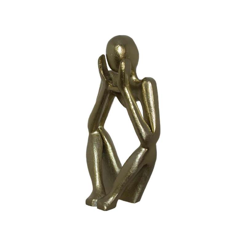 Gold Reflection Sculpture