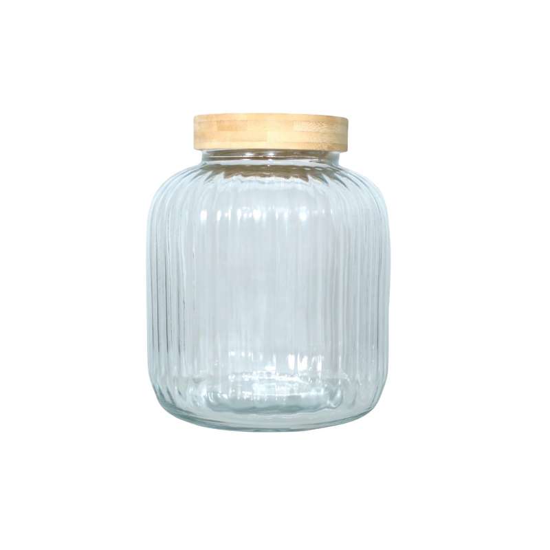 Large Glass Storage Jar