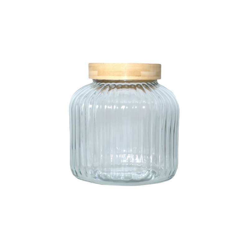 Large Glass Storage Jar
