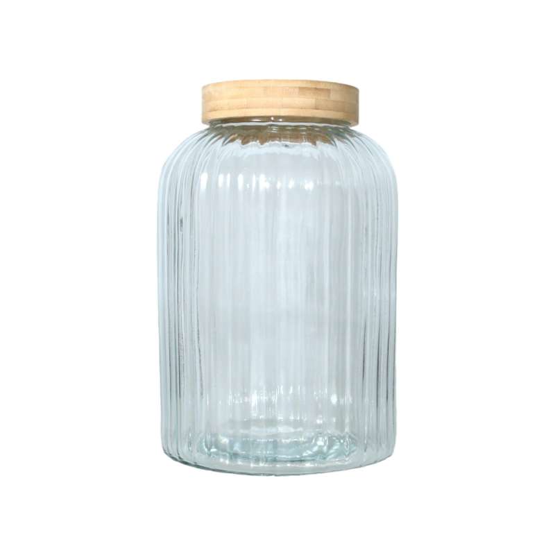 Large Glass Storage Jar