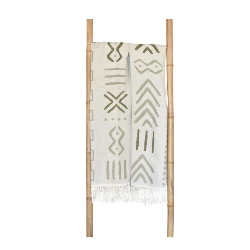 Mali Olive/Hunter Throw