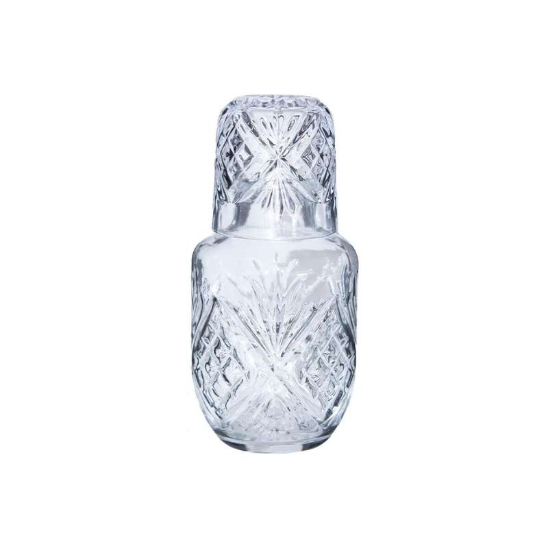 Mini Glass Carafe & Tumbler